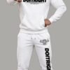 DOITRIGHT White Workout Wear Full Set