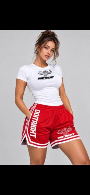 White & Red Color DOITRIGHT