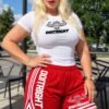 RED & White DOITRIGHT Workout Wear