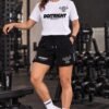 DOITRIGHT Black & White Color Workout Wear