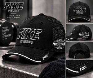 FIKE FITNESS BLACK+WHITE COLOR CAP