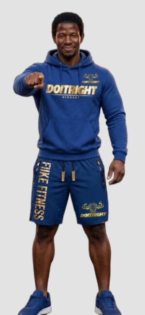 Blue Color DOITRIGHT Workout Wear