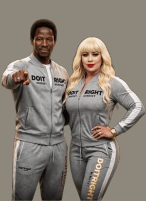 DOITRIGHT Grey & Black Colors Couple