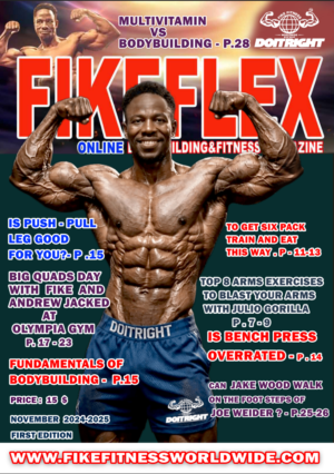 First Edition  Fikeflex Online Bodybuilding And Fitness Magazine